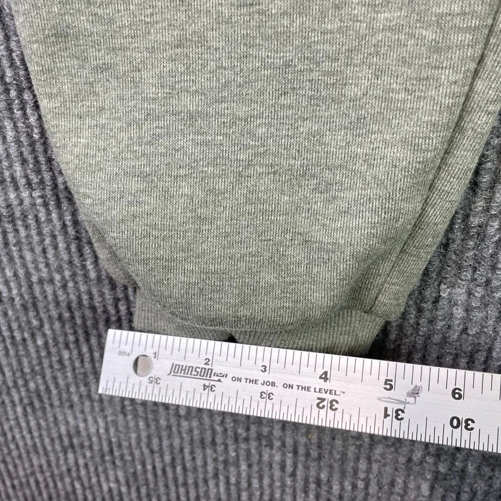 Mondetta Tracksuit Set Womens Large Green Heathered Fleece Zip Jacket Joggers